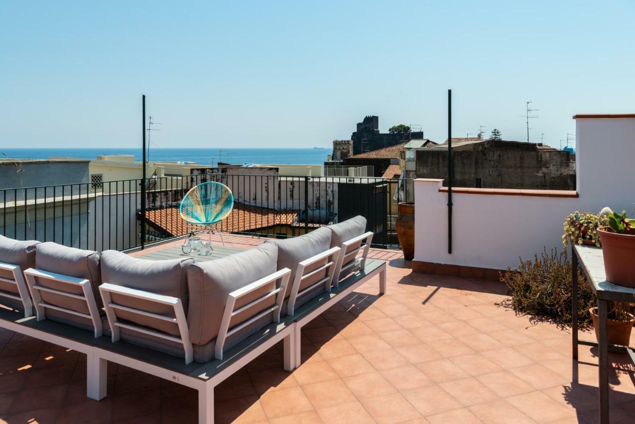 شقة La Terrazza Dei Normanni آتْشّي كاستيلّو المظهر الخارجي الصورة